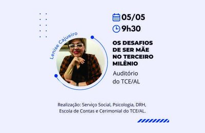 Palestra: "Os desafios de ser mãe no terceiro milênio" (05/05)