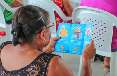 “Calma, pode ser golpe” leva informação e segurança para idosos de Arapiraca