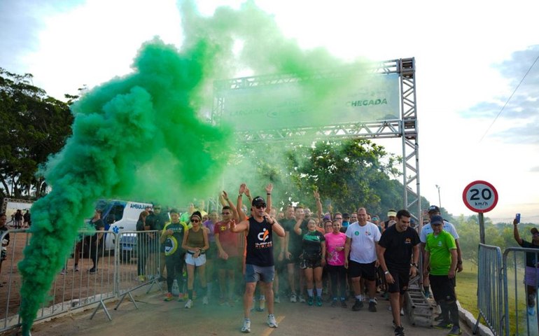 Cerca de 2 mil pessoas participaram do Treinão Ecológico no feriado de Tiradentes, em Arapiraca