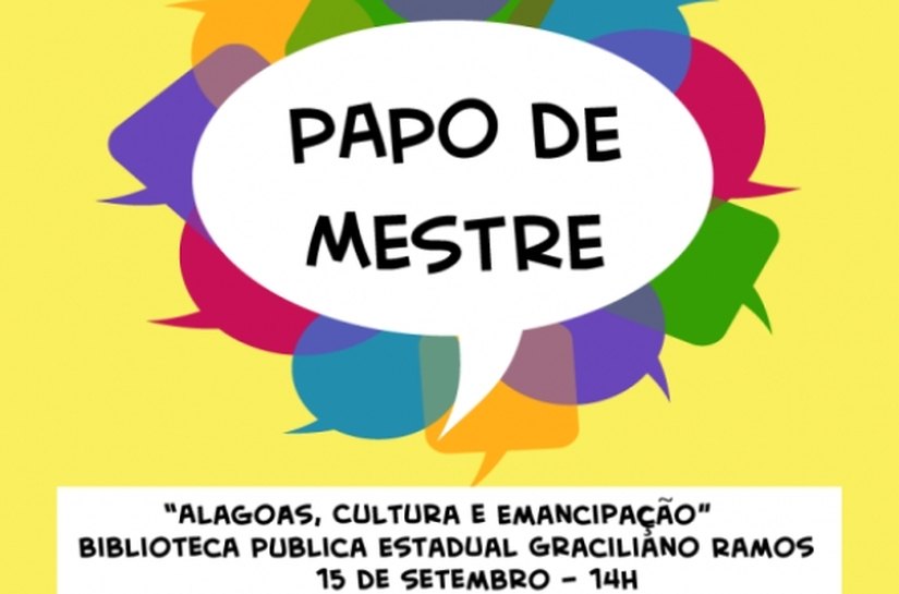 Papo de Mestre traz debate sobre cultura e emancipação