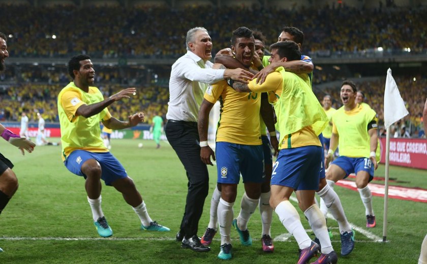 Impecável, Brasil vence clássico contra Argentina: 3 a 0