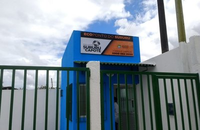 Prefeitura instala ecoponto para descarte da casca do sururu