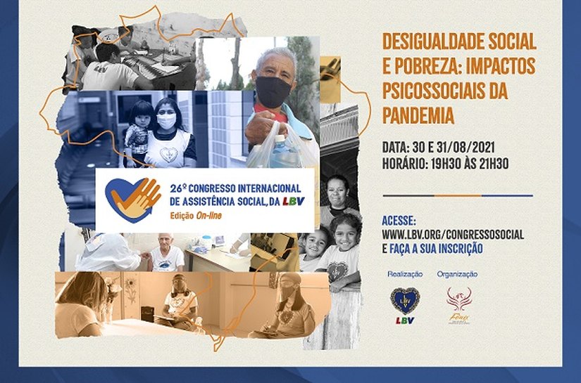 Evento Internacional discute o tema “Desigualdade social e pobreza: impactos psicossociais da pandemia”