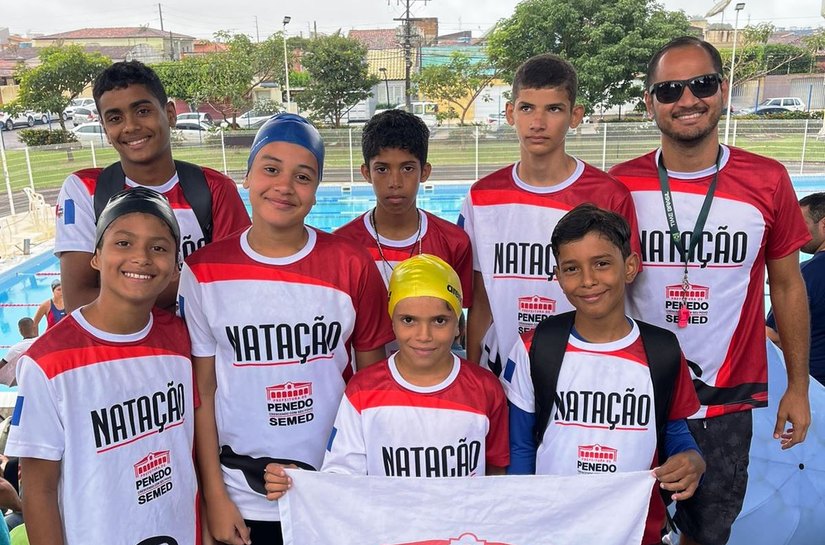 Estudantes da Semed Penedo conquistam medalhas no Campeonato Alagoano de Natação