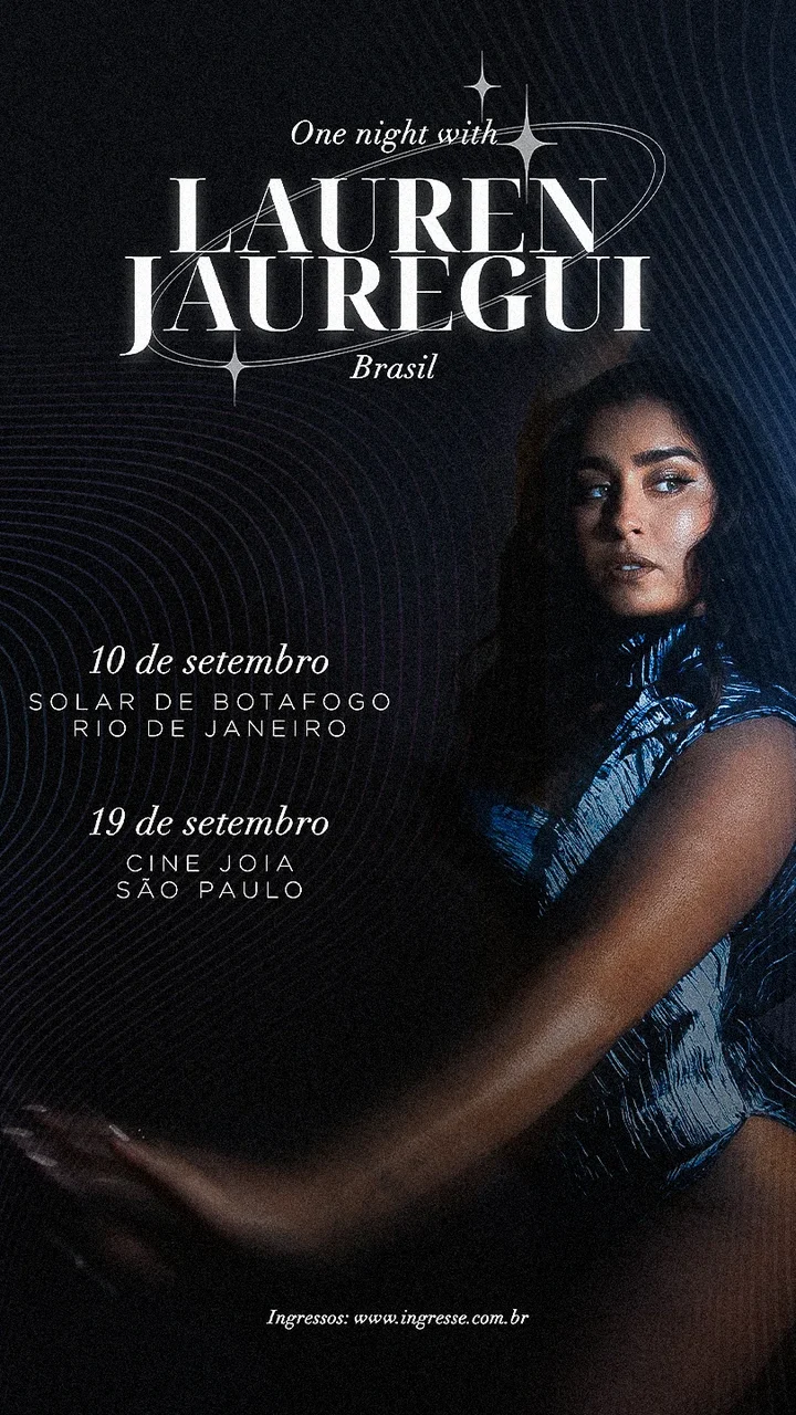 Lauren Jauregui confirma shows acústicos no Brasil em setembro