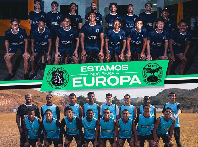 Com jogadores do Ceará e Rio de Janeiro, equipe sub-17 da Blockchain Sports amistosos na Bielorrússia