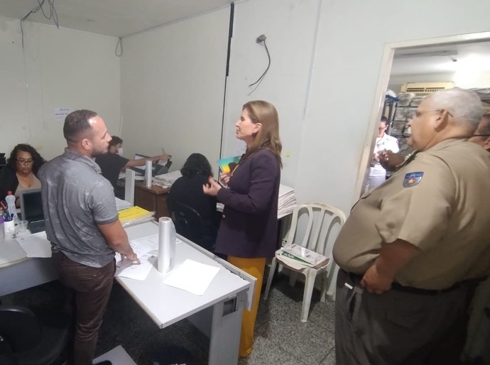 Carências: Após inspeção do MPAL, sede do Centro Médico da PMAL é vista como insalubre