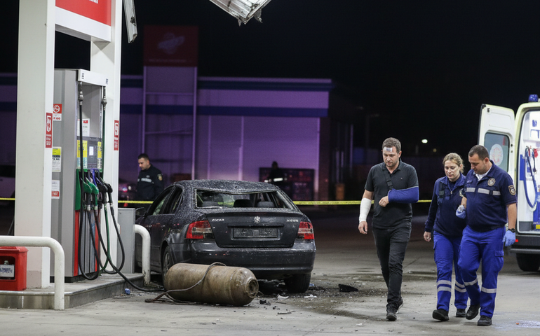 Duas pessoas ficam feridas após explosão de cilindro de gás em São Gonçalo