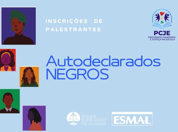 Cidadania e Justiça na Escola fará cadastro de palestrantes autodeclarados negros