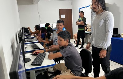 Assistência Social de Santana do Mundaú oferta oficina de informática para jovens do CRAS