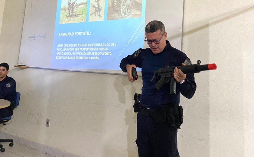 Segurança Pública capacita guardas municipais com foco em metodologias de ensino