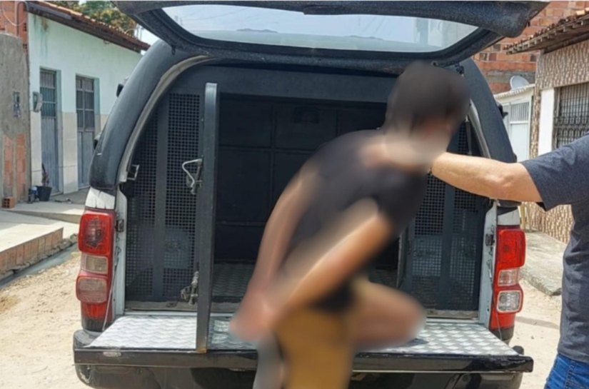 Polícia Civil prende suspeito de estupro contra dois adolescentes em União dos Palmares