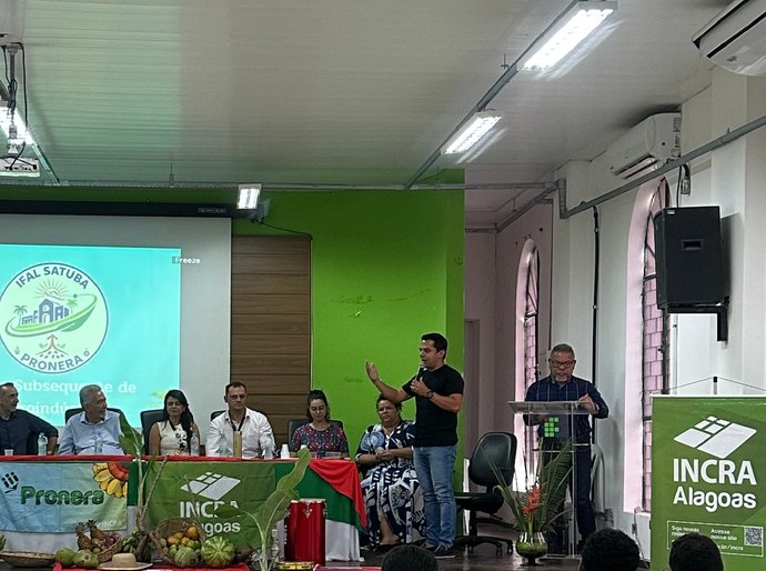 Incra e Ifal realizam aula inaugural do curso técnico de agroindústria pelo Pronera