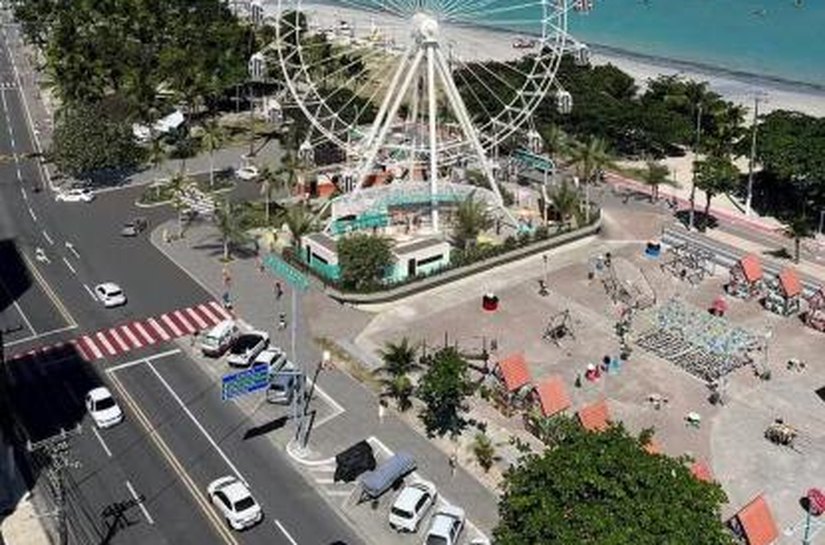 Roda gigante de Maceió: ilustrações mostram como ela deve ficar