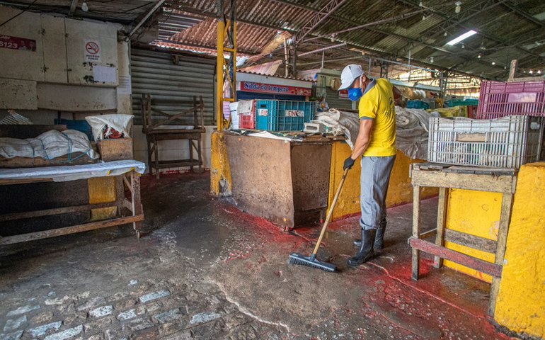 Mutirão de limpeza em feiras e mercados públicos começa na segunda (6)