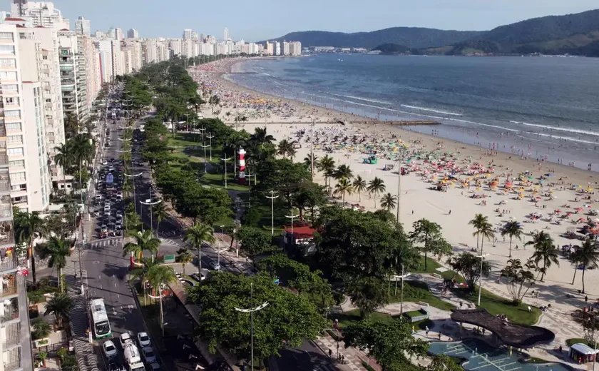 Litoral de SP registra o maior número de praias impróprias para banho de 2025