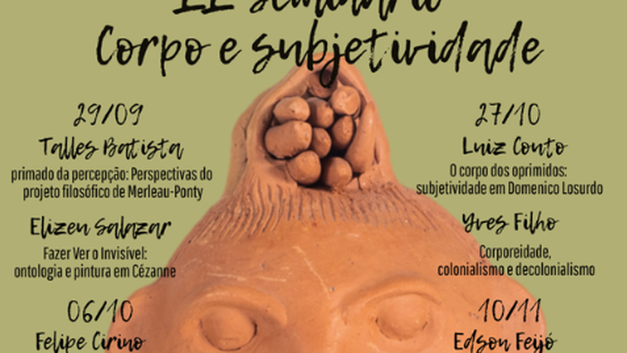 Filosofia promove 2º Seminário Corpo e Subjetividade