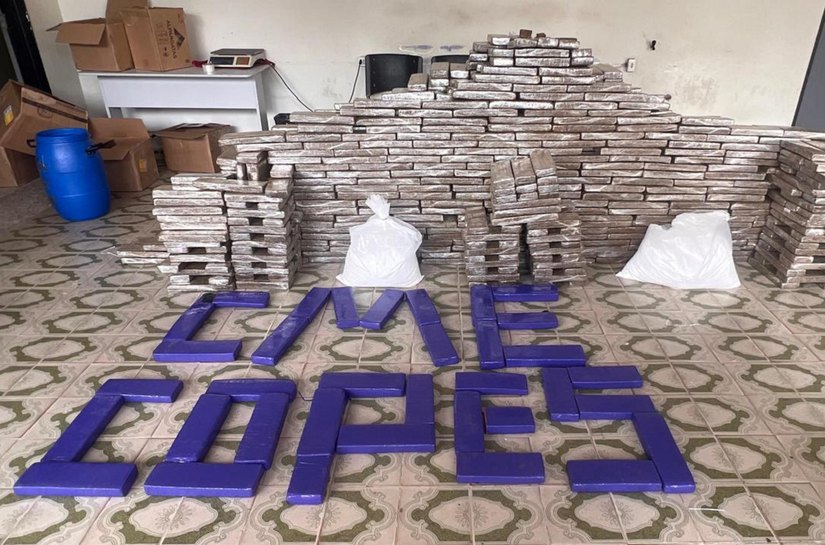 Operação conjunta apreende mais de 650 quilos de drogas em Arapiraca
