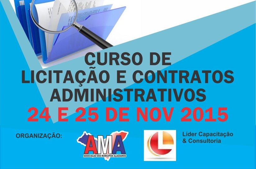 Curso de Licitações e Contratos Administrativos acontece nesta terça e quarta na AMA