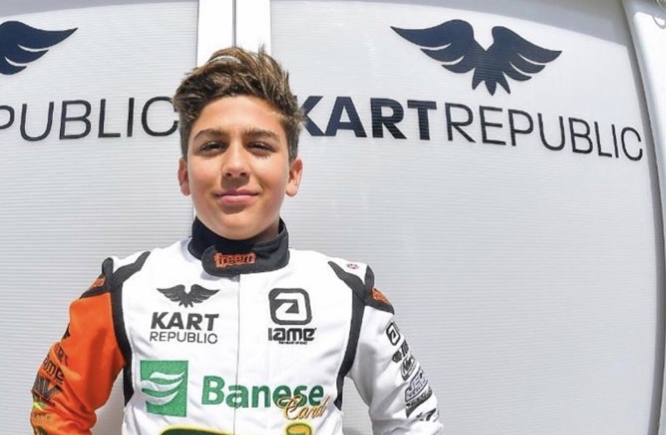 PILOTO DE KART GUILHERME FIGUEIREDO