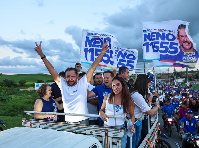 Neno inicia campanha com grande mobilização popular em São José da Laje