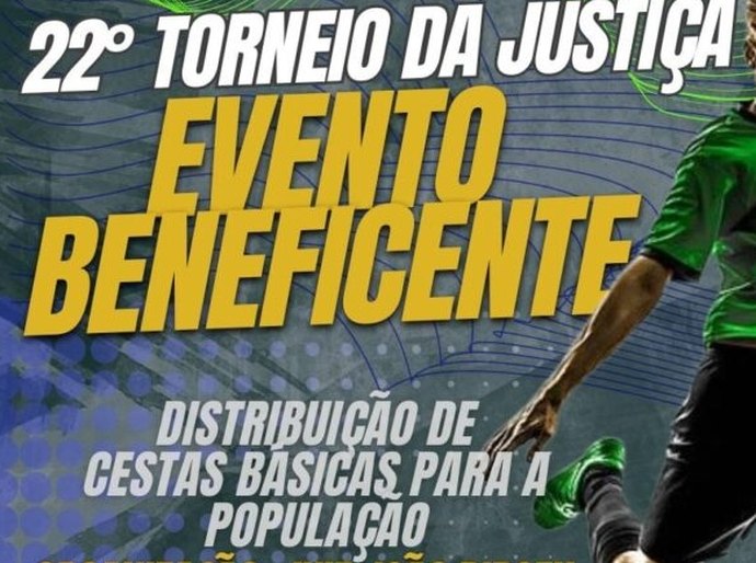 Em Capela, torneio esportivo promovido por juiz de direito distribuirá mais de 500 cestas básicas