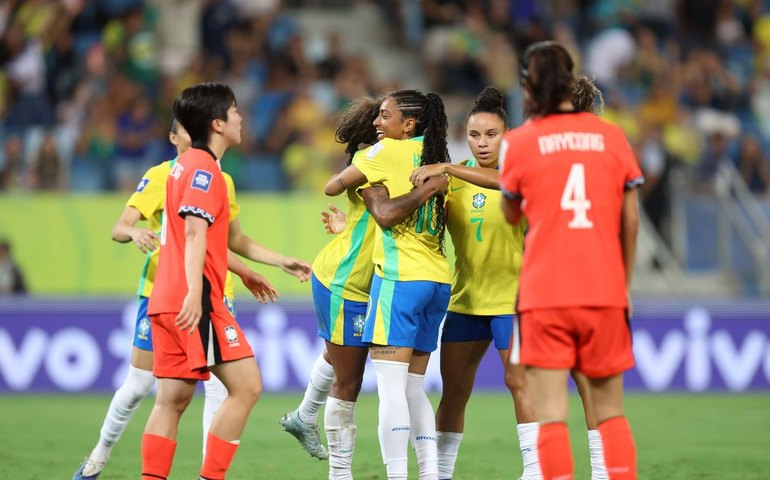 Brasil deslancha com Kerolin e goleia Coreia do Sul pelo Fifa Series