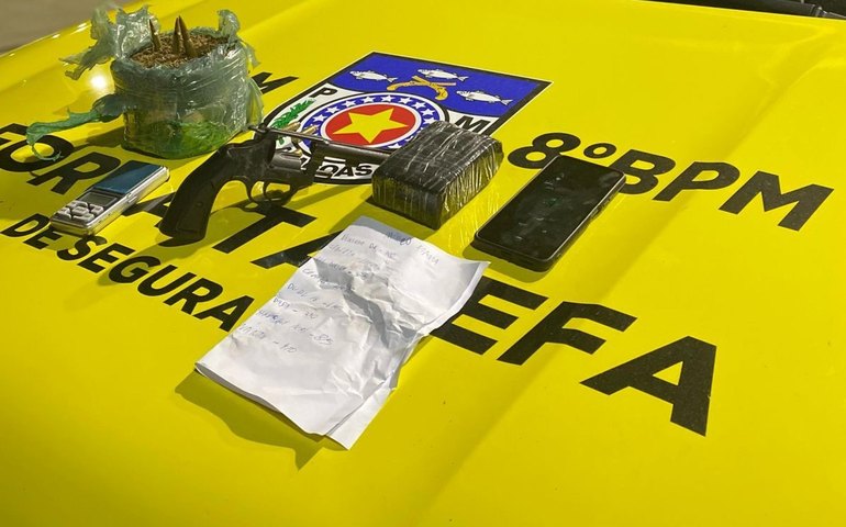 PM realiza prisões e apreensões em ações contra o tráfico de drogas em Rio Largo e Arapiraca