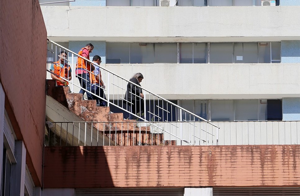Inspeção do Hotel Palace / Foto:  Sérgio Silva