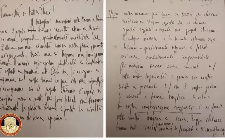 Itália encontra anotações de Mussolini para encontro com Hitler