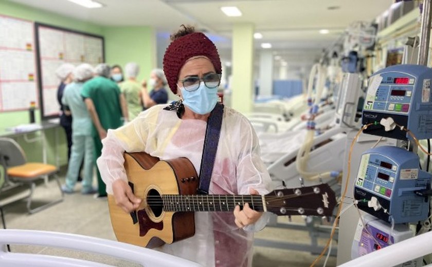 Música ajuda na recuperação dos pacientes do ﻿Hospital Geral do Estado (HGE)