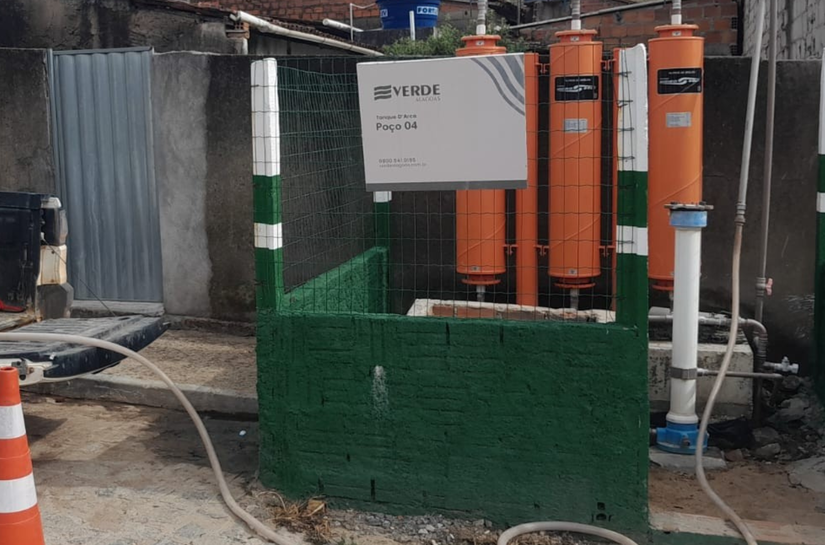 Verde Alagoas realiza manutenção programada em poços de Tanque d’Arca e Feliz Deserto