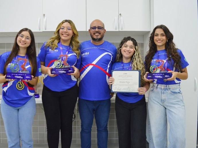 Alunas do Sesi Alagoas representam o Brasil em competição internacional de robótica nos EUA