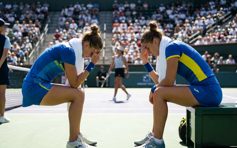 Em baixa, Bia Haddad é eliminada por espanhola na estreia do WTA 1000 de Indian Wells