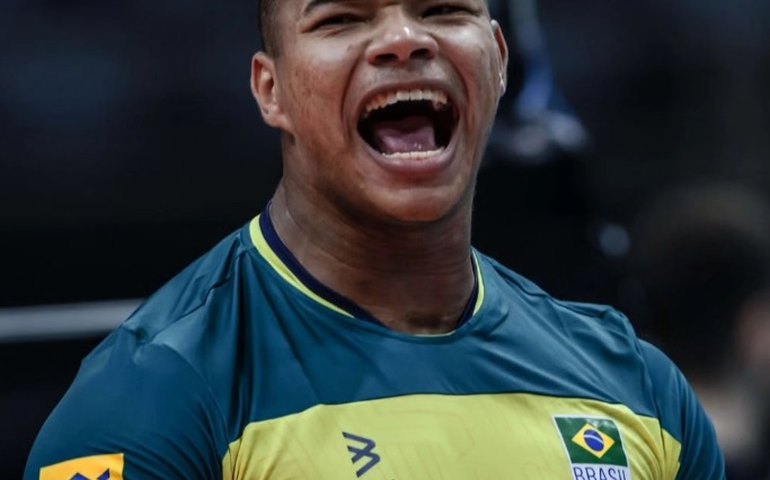 Darlan, sensação da seleção de vôlei, quer 'se provar' no caminho até Paris-2024