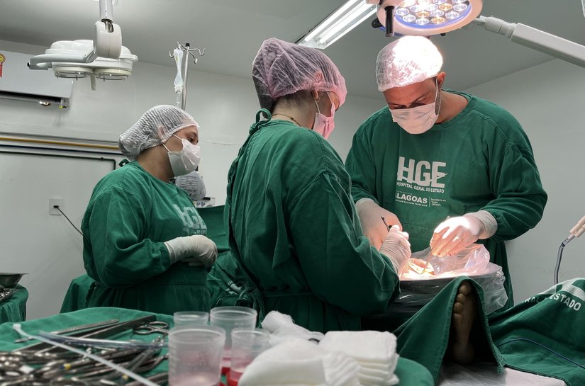 Central de Transplante de Alagoas promove treinamento sobre perfusão de órgãos no HGE