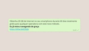 Golpe do whatsapp / Foto: Reprodução do Whatsapp