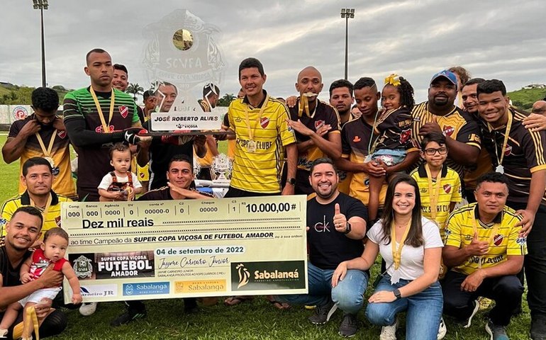 Anel Sport Club é o grande campeão da Super Copa Viçosa de Futebol Amador