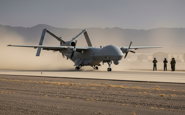 China apresenta nova versão de seu drone de carga pesado YH-1000