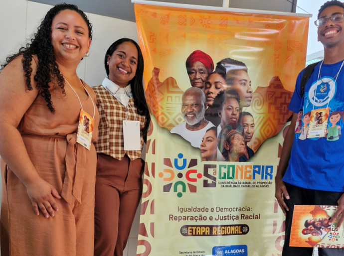 Comissão do Selo Unicef de Campo Alegre participa da 5ª Conferência Estadual de Promoção da Igualdade Racial de Alagoas