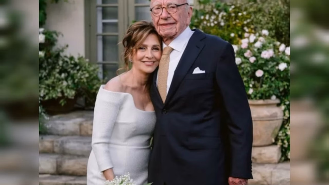 Bilionário Rupert Murdoch se casa pela quinta vez, aos 93 anos, nos EUA