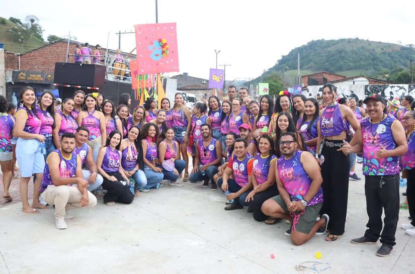 Santana do Mundaú: Bloco da Assistência Social dá a largada no Mundaú Folia 2026