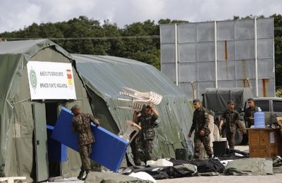 Hospital de Campanha começa a funcionar neste domingo