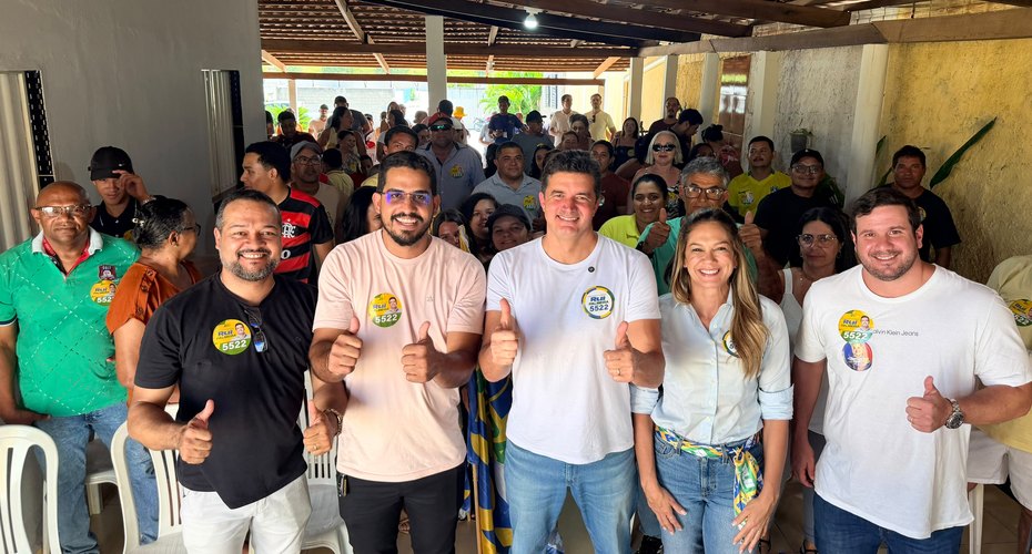 Rui Palmeira amplia sua base no sertão e é recebido por apoiadores em Delmiro Gouveia