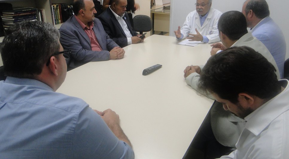 Visita no Hospital de Cirurgia / Foto: Ascom/HC