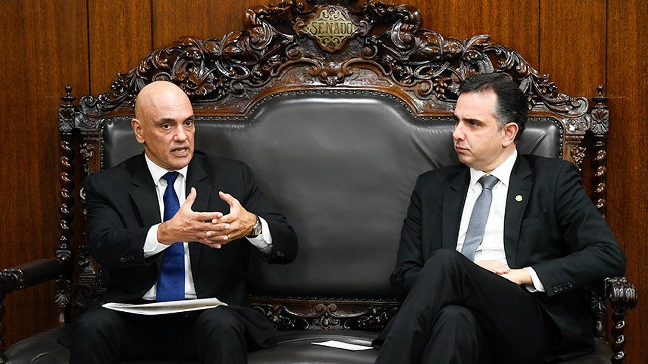 PL das Fake News: Pacheco recebe sugestões de Moraes