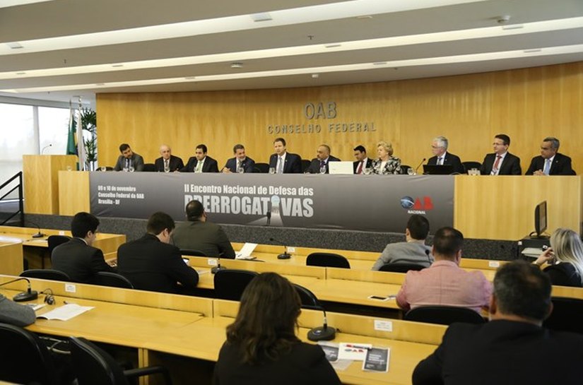 OAB Alagoas participa do II Encontro Nacional de Defesa das Prerrogativas