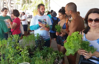 Feira Orgânica retorna à orla de Ponta Verde neste domingo