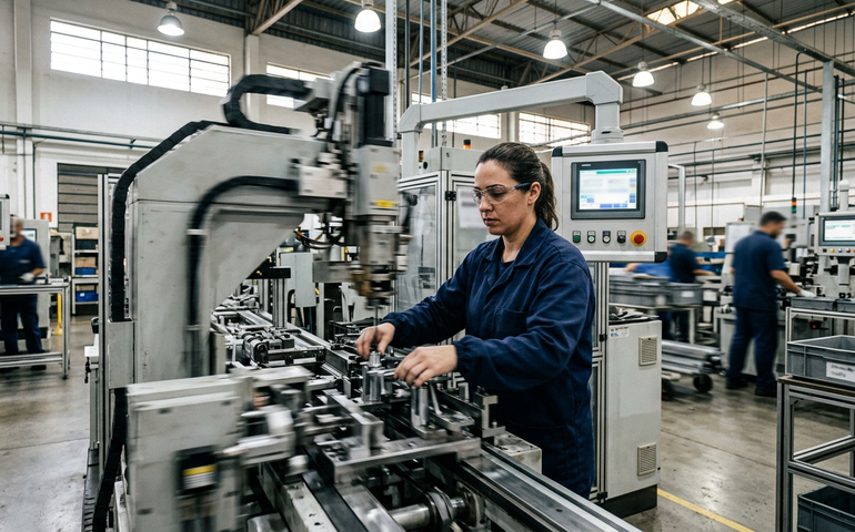 Produção industrial brasileira cresce 1,8% em janeiro, maior alta em sete meses