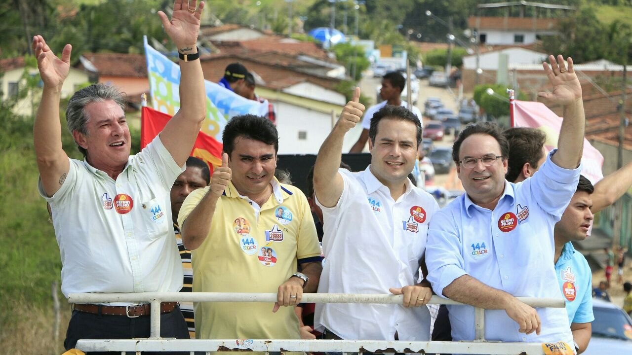 Agreste: Renan Filho e Fernando Collor intensificam campanha